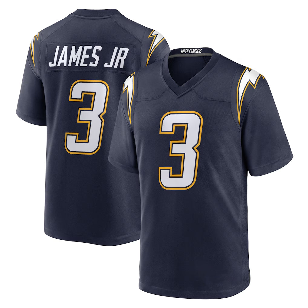 Blackjersey LA.Chargers #3 Derwin James Jr. Player Navy Alternate Home Game Stitched Jerseys