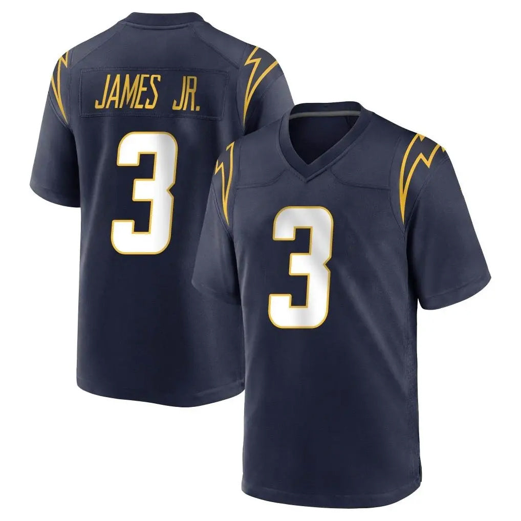 Blackjersey LA.Chargers #3 Derwin James Jr. Player Navy Home Game Stitched Jerseys
