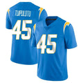 Blackjersey LA.Chargers #45 Tuli Tuipulotu Player Blue Limited Vapor Untouchable Home Game Stitched Jerseys