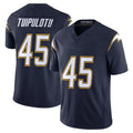 Blackjersey LA.Chargers #45 Tuli Tuipulotu Player Navy Vapor F.U.S.E. Limited Home Game Stitched Jerseys