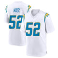 Blackjersey LA.Chargers #52 Khalil Mack Player White Home Game Stitched Jerseys