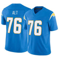 Blackjersey LA.Chargers #76 Joe Alt Player Blue Limited Vapor F.U.S.E. Home Game Stitched Jerseys