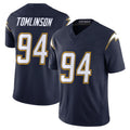 Blackjersey LA.Chargers #94 Dalvin Tomlinson Player Navy Vapor F.U.S.E. Limited Home Game Stitched Jerseys