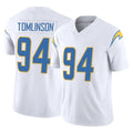 Blackjersey LA.Chargers #94 Dalvin Tomlinson Player White Limited Vapor F.U.S.E. Home Game Stitched Jerseys