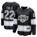 Blackjersey LA.Kings #22 Kevin Fiala Black Home Breakaway Jerseys