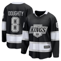 Blackjersey LA.Kings #8 Drew Doughty Black Home Premier Breakaway Player Jerseys