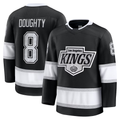 Blackjersey LA.Kings #8 Drew Doughty Black Home Premium Jerseys