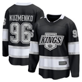 Blackjersey LA.Kings #96 Andrei Kuzmenko Black Home Breakaway Jerseys