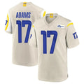 Blackjersey LA.Rams #17 Davante Adams Player Bone Home Game Stitched Jerseys