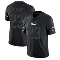 Blackjersey LA.Rams #23 Kyren Williams Player Black Impact Limited Home Game Stitched Jerseys
