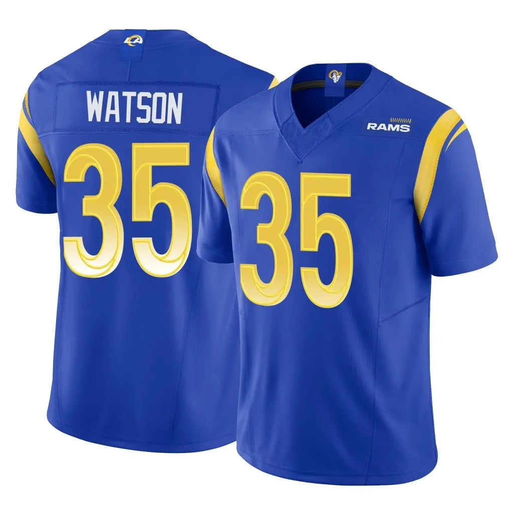 Blackjersey LA.Rams #35 Jaylen Watson Player Royal Limited Vapor F.U.S.E. Home Game Stitched Jerseys