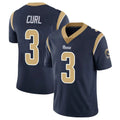 Blackjersey LA.Rams #3 Kam Curl Player Navy Limited Vapor Untouchable Home Game Stitched Jerseys