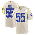 Blackjersey LA.Rams #55 Braden Fiske Player Bone Home Game Stitched Jerseys