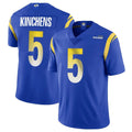Blackjersey LA.Rams #5 Kamren Kinchens Player Royal Limited Vapor Untouchable Home Game Stitched Jerseys