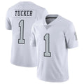 Blackjersey LV.Raiders #1 Tre Tucker Player White Limited Color Rush Home Game Stitched Jerseys