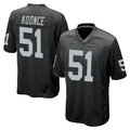 Blackjersey LV.Raiders #51 Malcolm Koonce Player Black Home Game Stitched Jerseys