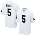 Blackjersey LV.Raiders #5 Eric Stokes Player White Home Game Stitched Jerseys