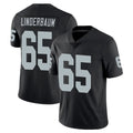 Blackjersey LV.Raiders #65 Tyler Linderbaum Player Black Limited Vapor Untouchable Home Game Stitched Jerseys