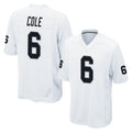 Blackjersey LV.Raiders #6 A.J. Cole Player White Home Game Stitched Jerseys