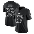 Blackjersey LV.Raiders #87 Michael Mayer Player Black Limited Black Impact Home Game Stitched Jerseys