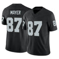 Blackjersey LV.Raiders #87 Michael Mayer Player Black Limited Vapor F.U.S.E. Home Game Stitched Jerseys