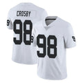 Blackjersey LV.Raiders #98 Maxx Crosby Player White Limited Vapor Untouchable Home Game Stitched Jerseys
