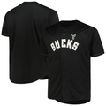 Blackjersey M.Bucks Profile Black Big & Tall Pop Jerseys