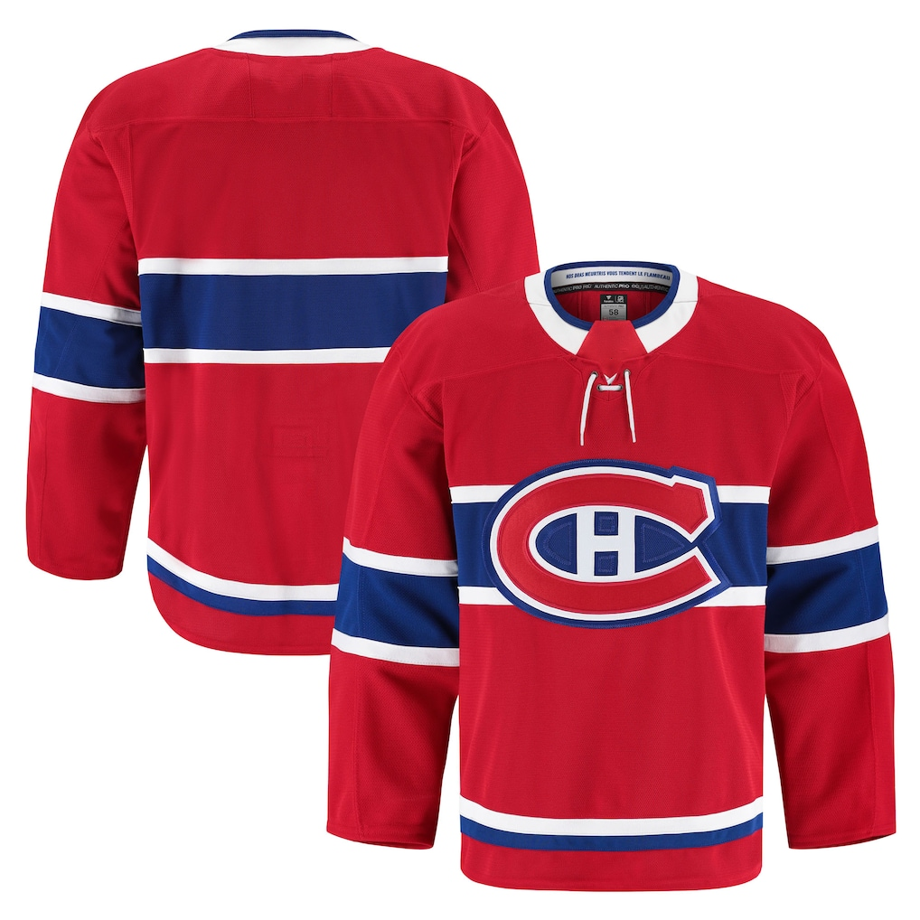 Blackjersey M.Canadiens Red Home Authentic Pro Jerseys