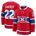 Blackjersey M.Canadiens #22 Cole Caufield Red Home Premium Jerseys