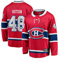 Blackjersey M.Canadiens #48 Lane Hutson Red Home Breakaway Jerseys