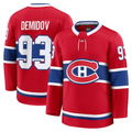 Blackjersey M.Canadiens #93 Ivan Demidov Red Home Premium Jerseys