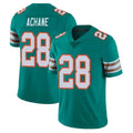 Blackjersey M.Dolphins #28 De'Von Achane Player Aqua Limited Alternate Vapor Untouchable Home Game Stitched Jerseys
