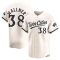 Blackjersey M.Twins #38 Matt Wallner Player Cream Home Limited Stitched Jerseys
