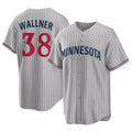 Blackjersey M.Twins #38 Matt Wallner Player Gray Game Limited Home Stitched Jerseys