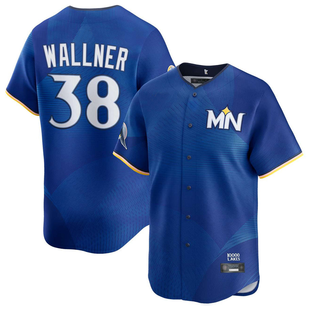 Blackjersey M.Twins #38 Matt Wallner Player Royal City Connect Limited Home Stitched Jerseys