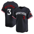 Blackjersey M.Twins #3 Harmon Killebrew Player Navy Home Limited Stitched Jerseys