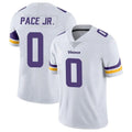 Blackjersey M.Vikings #0 Ivan Pace Jr. Player White Limited Vapor Untouchable Home Game Stitched Jerseys