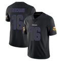 Blackjersey M.Vikings #16 Will Reichard Player Black Impact LImited Home Game Stitched Jerseys