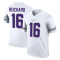 Blackjersey M.Vikings #16 Will Reichard Player White Alternate Legend Home Game Stitched Jerseys