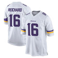 Blackjersey M.Vikings #16 Will Reichard Player White Home Game Stitched Jerseys