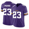 Blackjersey M.Vikings #23 James Pierre Player Purple Limited Vapor F.U.S.E. Home Game Stitched Jerseys