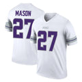Blackjersey M.Vikings #27 Jordan Mason Player White Alternate Legend Home Game Stitched Jerseys