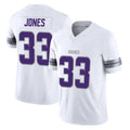 Blackjersey M.Vikings #33 Aaron Jones Sr. Player White Limited Alternate Vapor F.U.S.E. Home Game Stitched Jerseys