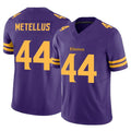 Blackjersey M.Vikings #44 Josh Metellus Player Purple Limited Alternate Vapor F.U.S.E. Home Game Stitched Jerseys