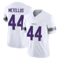 Blackjersey M.Vikings #44 Josh Metellus Player White Limited Alternate Vapor F.U.S.E. Home Game Stitched Jerseys