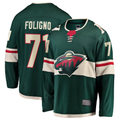 Blackjersey M.Wild #71 Nick Foligno Green Home Breakaway Jerseys