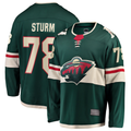 Blackjersey M.Wild #78 Nico Sturm Green Home Breakaway Jerseys