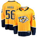 Blackjersey N.Predators #56 Erik Haula Gold Home Breakaway Jerseys
