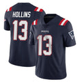 Blackjersey NE.Patriots #13 Mack Hollins Player Navy Vapor Untouchable Home Game Stitched Jerseys