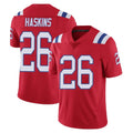 Blackjersey NE.Patriots #26 Hassan Haskins Player Red Vapor Untouchable Home Game Stitched Jerseys